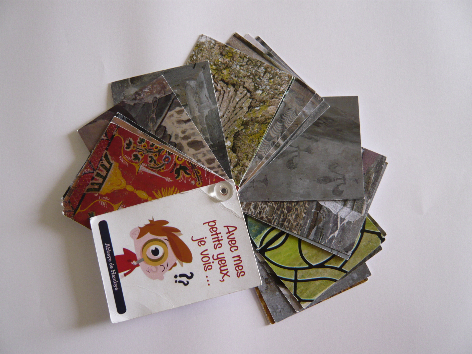 Carnet de recherche du jeu d'observation avec mes petits yeux