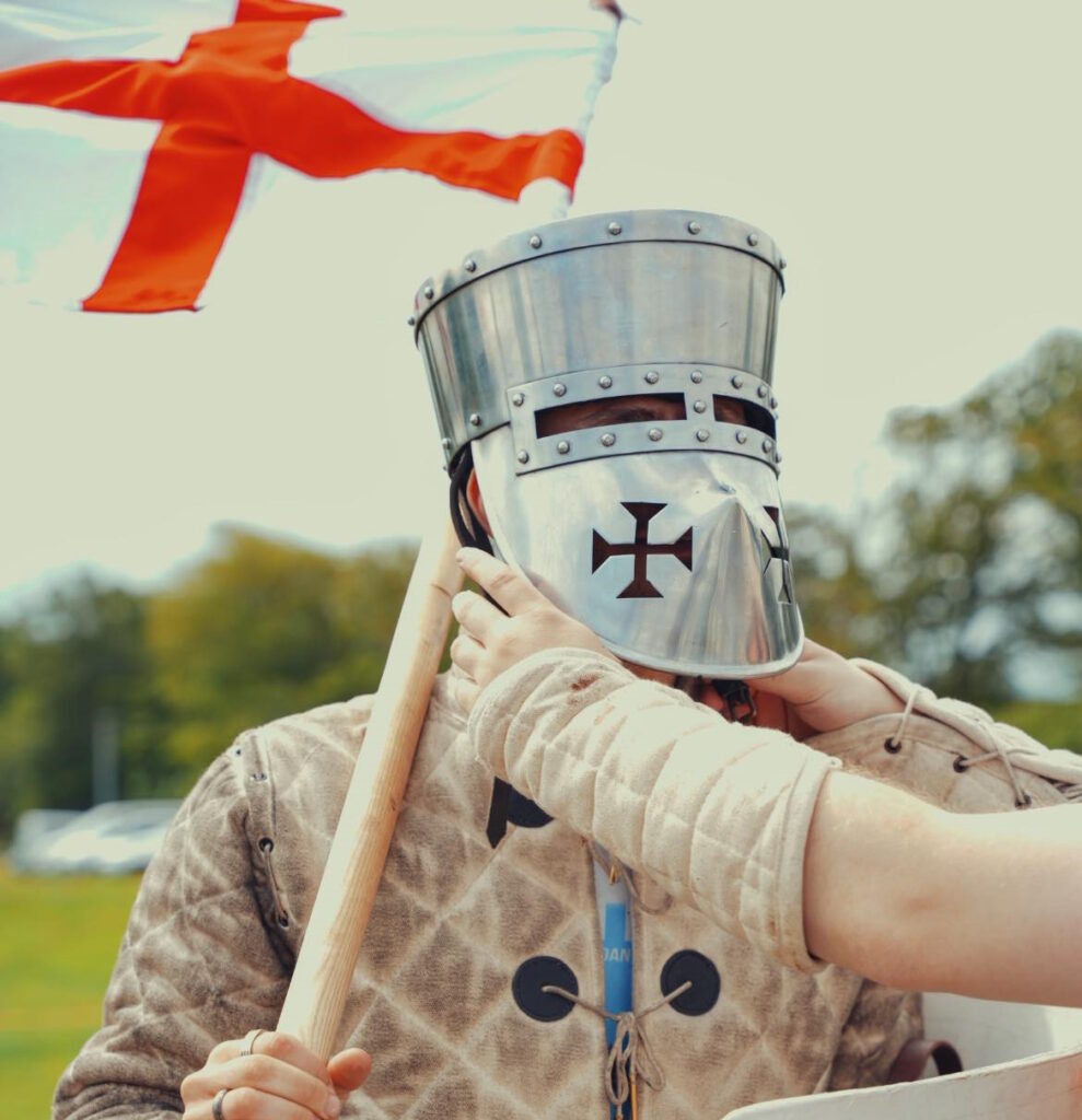 Chevalier avec heaume.