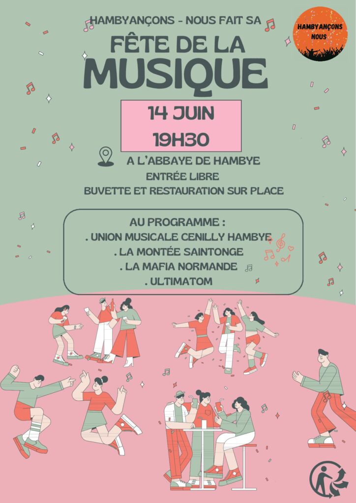 Affichae Fête de la Musique Hambyançons nous 2025
