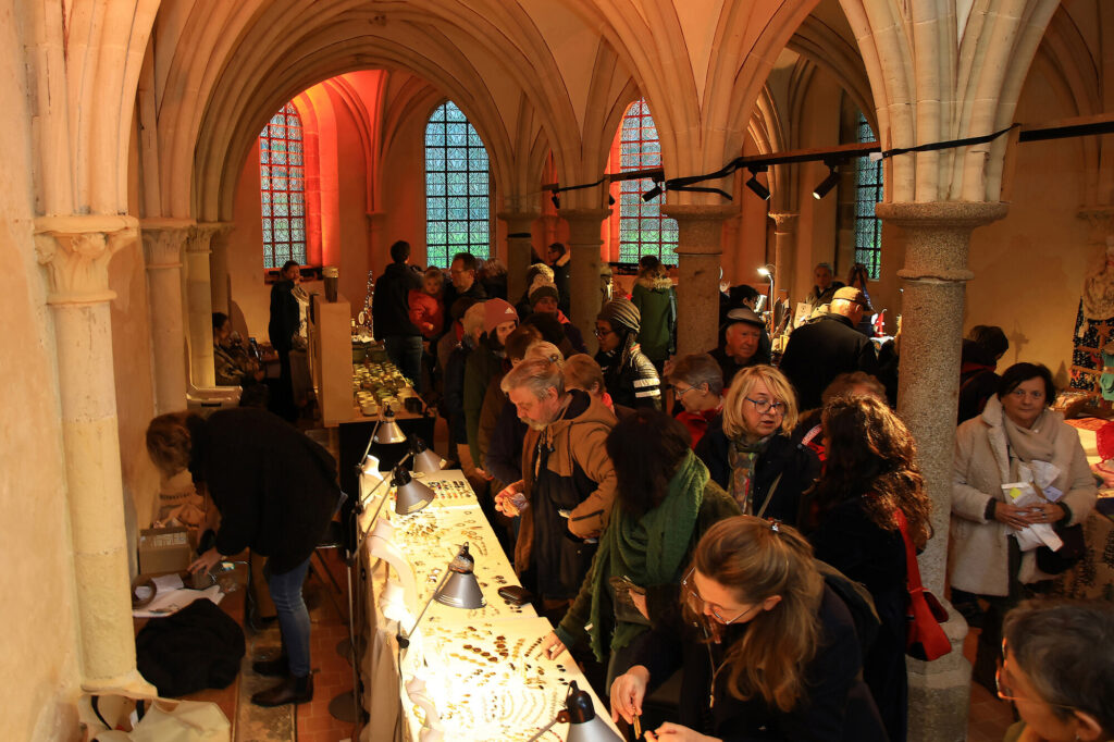 La salle capitulaire à l'occasion du marché de Noël 2024